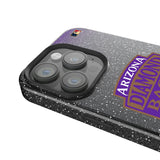 Arizona Diamondbacks 1999-2006 - Cooperstown Collection Linen Black Bling Phone Case for Apple iPhone