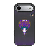 Arizona Diamondbacks 1999-2006 - Cooperstown Collection Linen Bump Phone Case for Apple iPhone