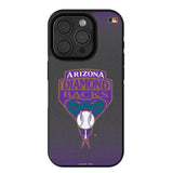 Arizona Diamondbacks 1999-2006 - Cooperstown Collection Linen Bump Phone Case for Apple iPhone