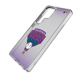 Arizona Diamondbacks 1999-2006 - Cooperstown Collection Linen Clear Phone Case for Samsung Galaxy