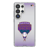 Arizona Diamondbacks 1999-2006 - Cooperstown Collection Linen Clear Phone Case for Samsung Galaxy