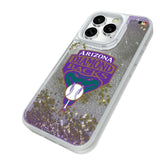 Arizona Diamondbacks 1999-2006 - Cooperstown Collection Linen Glitter Phone Case for Apple iPhone