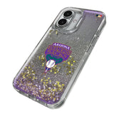 Arizona Diamondbacks 1999-2006 - Cooperstown Collection Linen Glitter Phone Case for Apple iPhone