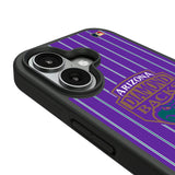 Arizona Diamondbacks 1999-2006 - Cooperstown Collection Pinstripe Bump Phone Case for Apple iPhone