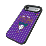 Arizona Diamondbacks 1999-2006 - Cooperstown Collection Pinstripe Bump Phone Case for Apple iPhone