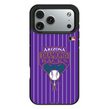 Arizona Diamondbacks 1999-2006 - Cooperstown Collection Pinstripe Bump Phone Case for Apple iPhone
