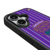 Arizona Diamondbacks 1999-2006 - Cooperstown Collection Pinstripe Bump Phone Case for Apple iPhone