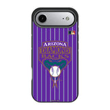 Arizona Diamondbacks 1999-2006 - Cooperstown Collection Pinstripe Bump Phone Case for Apple iPhone