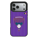 Arizona Diamondbacks 1999-2006 - Cooperstown Collection Pinstripe Bump Phone Case for Apple iPhone