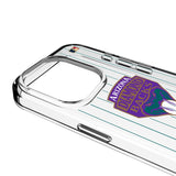 Arizona Diamondbacks 1999-2006 - Cooperstown Collection Pinstripe Clear Phone Case for Apple iPhone