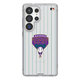 Arizona Diamondbacks 1999-2006 - Cooperstown Collection Pinstripe Clear Phone Case for Samsung Galaxy