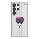 Arizona Diamondbacks 1999-2006 - Cooperstown Collection Pinstripe Clear Phone Case for Samsung Galaxy