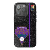 Arizona Diamondbacks 1999-2006 - Cooperstown Collection Sidebar Black Bling Phone Case for Apple iPhone