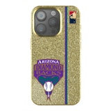 Arizona Diamondbacks 1999-2006 - Cooperstown Collection Sidebar Bling Phone Case for Apple iPhone