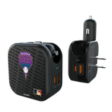 Arizona Diamondbacks 1999-2006 - Cooperstown Collection Text Backdrop 2 in 1 USB A/C Charger