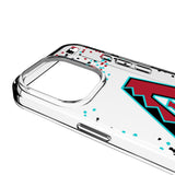 Arizona Diamondbacks Confetti Clear Phone Case for Apple iPhone
