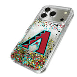 Arizona Diamondbacks Confetti Glitter Phone Case for Apple iPhone