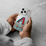 Arizona Diamondbacks Confetti Glitter Phone Case for Apple iPhone