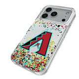 Arizona Diamondbacks Confetti Glitter Phone Case for Apple iPhone
