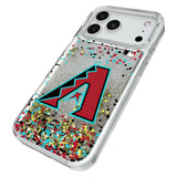 Arizona Diamondbacks Confetti Glitter Phone Case for Apple iPhone