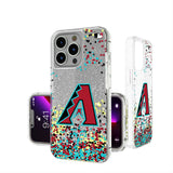 Arizona Diamondbacks Confetti Glitter Phone Case for Apple iPhone
