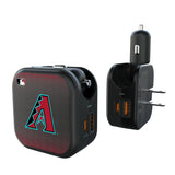 Arizona Diamondbacks Linen 2 in 1 USB A/C Charger