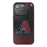 Arizona Diamondbacks Linen Black Bling Phone Case for Apple iPhone