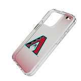 Arizona Diamondbacks Linen Clear Phone Case for Apple iPhone