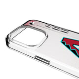 Arizona Diamondbacks Linen Clear Phone Case for Apple iPhone