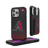 Arizona Diamondbacks Linen Rugged Phone Case for Apple iPhone