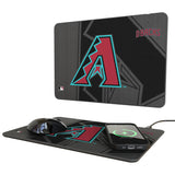 Arizona Diamondbacks Monocolor Tilt 15-Watt Wireless Charger and Mouse Pad
