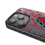 Arizona Diamondbacks Paisley Black Bling Phone Case for Apple iPhone