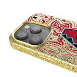 Arizona Diamondbacks Paisley Bling Phone Case for Apple iPhone