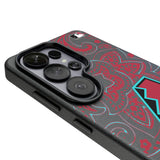 Arizona Diamondbacks Paisley MagSafe Compatible Phone Case for Samsung Galaxy