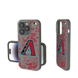 Arizona Diamondbacks Paisley Soft Touch Phone Case for Apple iPhone