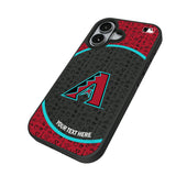 Arizona Diamondbacks Personalized Circle Bump Phone Case for Apple iPhone