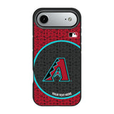 Arizona Diamondbacks Personalized Circle Bump Phone Case for Apple iPhone