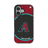 Arizona Diamondbacks Personalized Circle Bump Phone Case for Apple iPhone