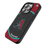Arizona Diamondbacks Personalized Circle Bump Phone Case for Apple iPhone