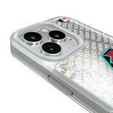 Arizona Diamondbacks Personalized EndZone Plus Glitter Phone Case for Apple iPhone