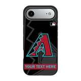 Arizona Diamondbacks Personalized Tilt Bump Phone Case for Apple iPhone