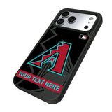 Arizona Diamondbacks Personalized Tilt Bump Phone Case for Apple iPhone