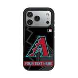 Arizona Diamondbacks Personalized Tilt Bump Phone Case for Apple iPhone