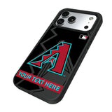 Arizona Diamondbacks Personalized Tilt Bump Phone Case for Apple iPhone