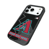 Arizona Diamondbacks Personalized Tilt Bump Phone Case for Apple iPhone