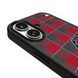 Arizona Diamondbacks Plaid MagSafe Compatible Phone Case for Apple iPhone