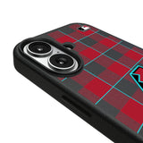 Arizona Diamondbacks Plaid MagSafe Compatible Phone Case for Apple iPhone