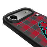 Arizona Diamondbacks Plaid MagSafe Compatible Phone Case for Apple iPhone