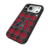 Arizona Diamondbacks Plaid MagSafe Compatible Phone Case for Apple iPhone