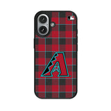 Arizona Diamondbacks Plaid MagSafe Compatible Phone Case for Apple iPhone